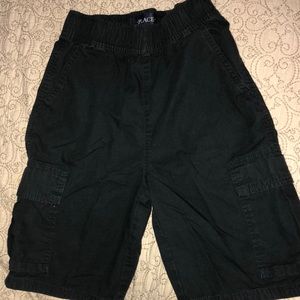 TCP- elastic waist cargo shorts.